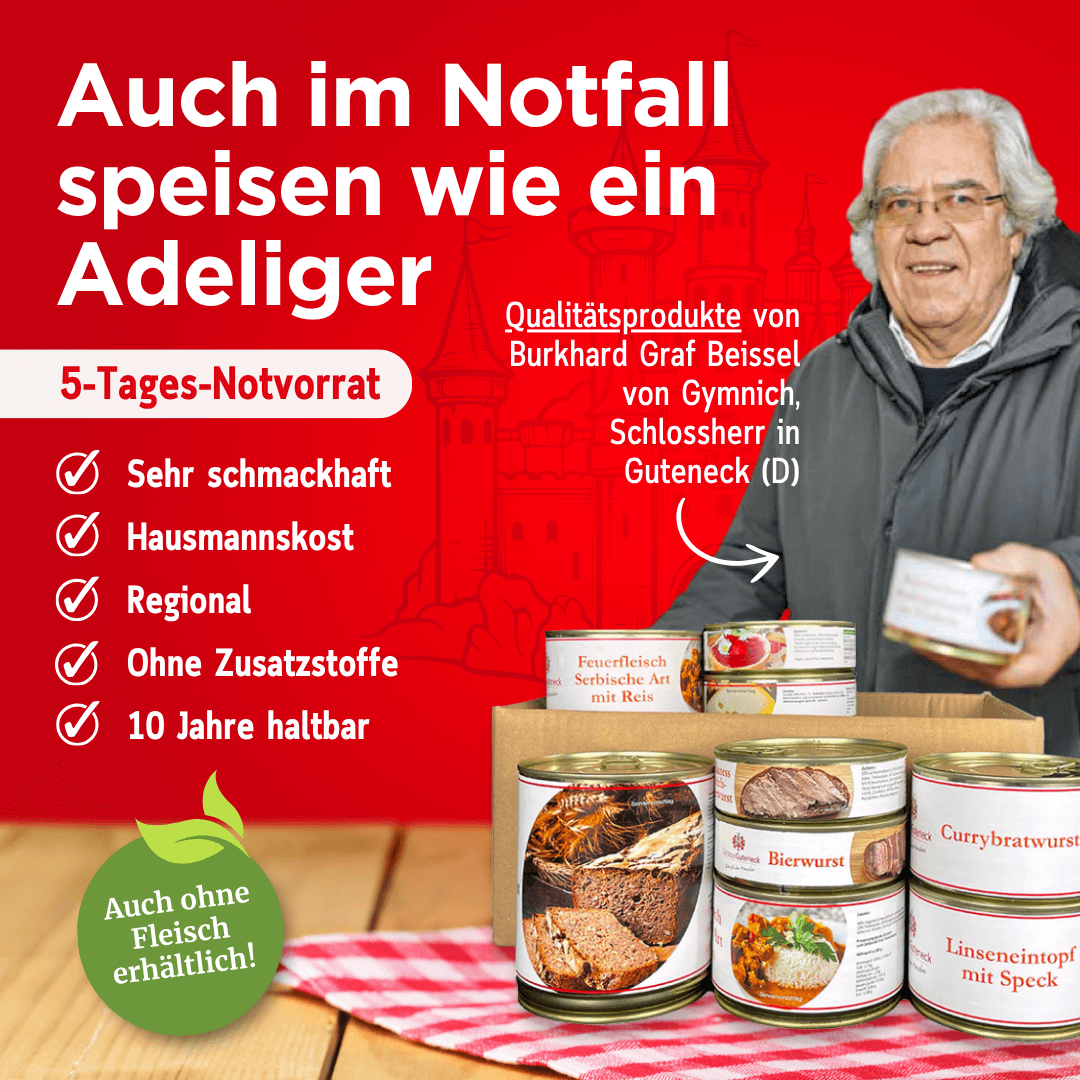 5 Tage Notvorrat