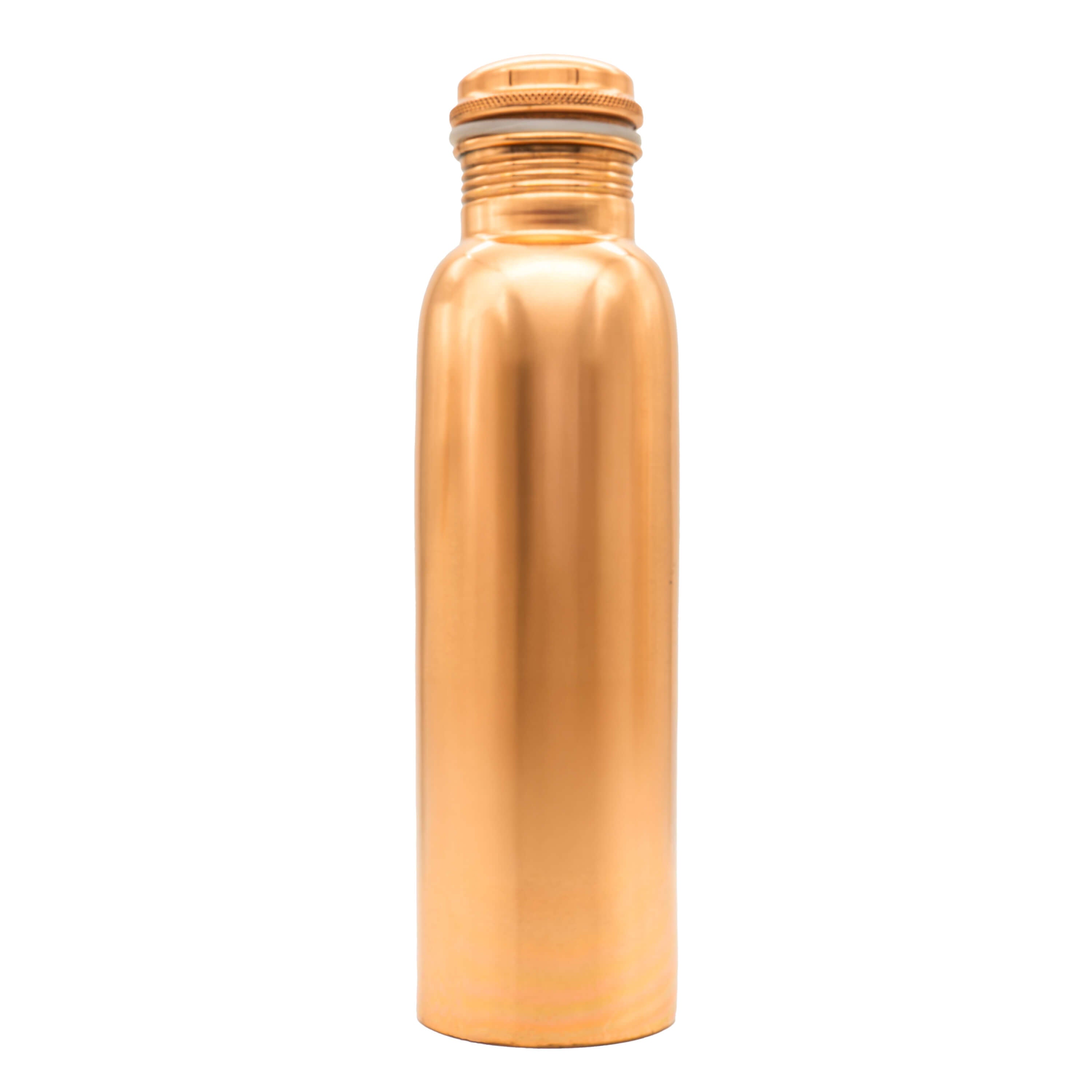 Kupferflasche poliert