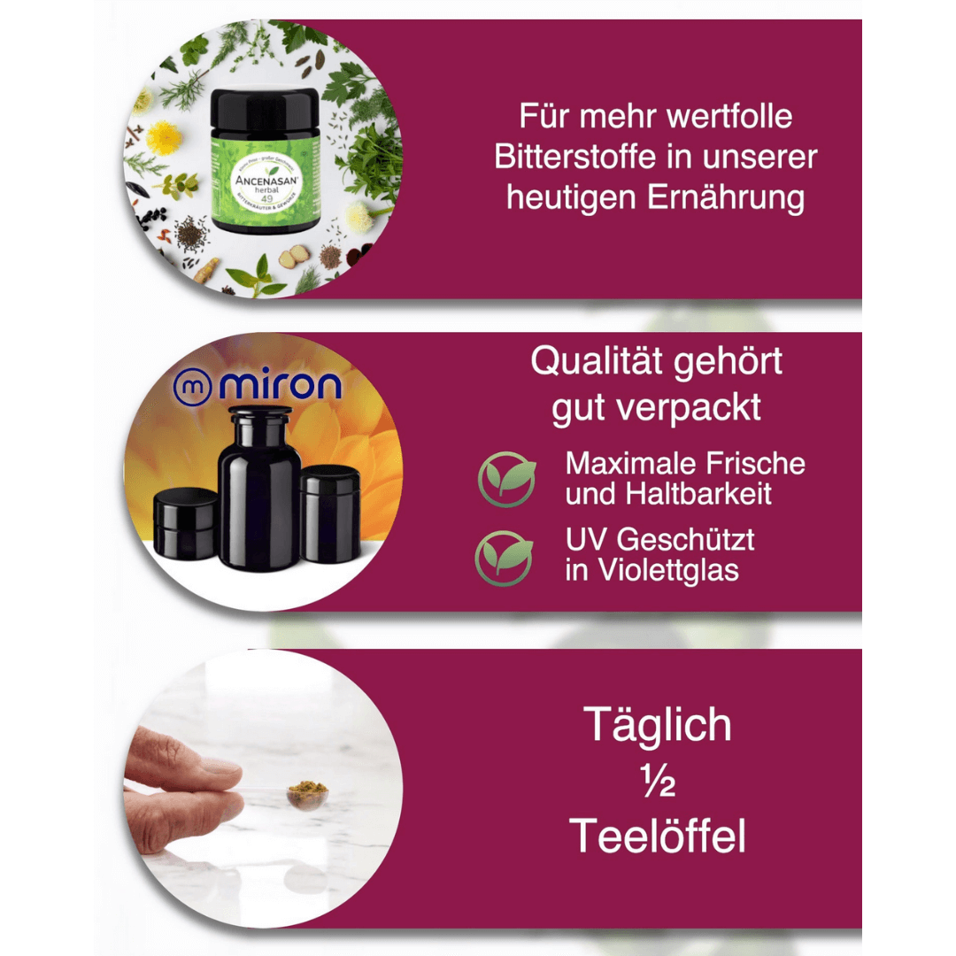 ANCENASAN® herbal 49 Bitterkräuter und Gewürze (20g)
