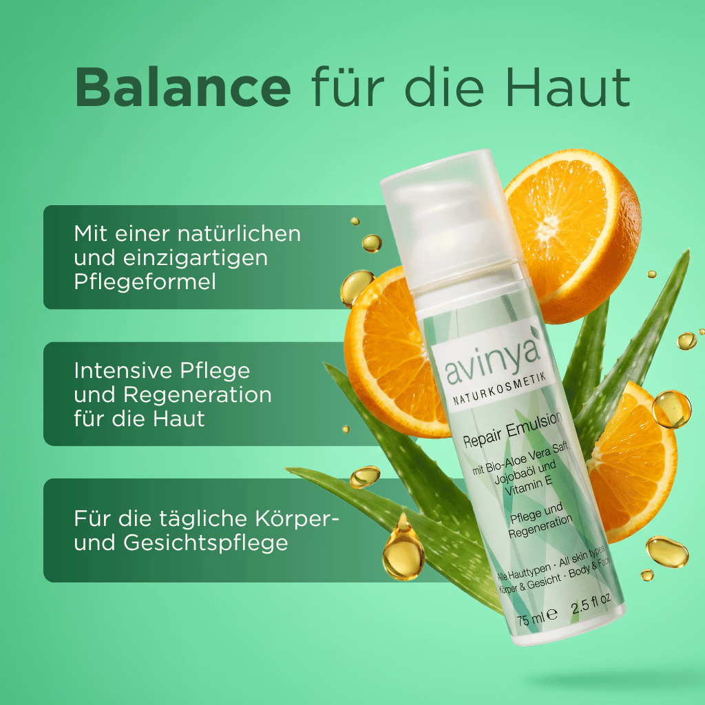 avinya® Naturkosmetik REPAIR EMULSION Lotion