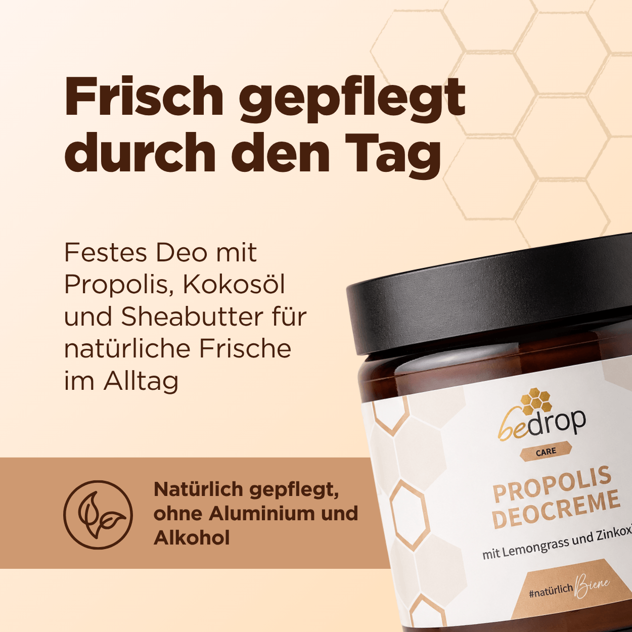 Propolis Deocreme mit Lemongrass