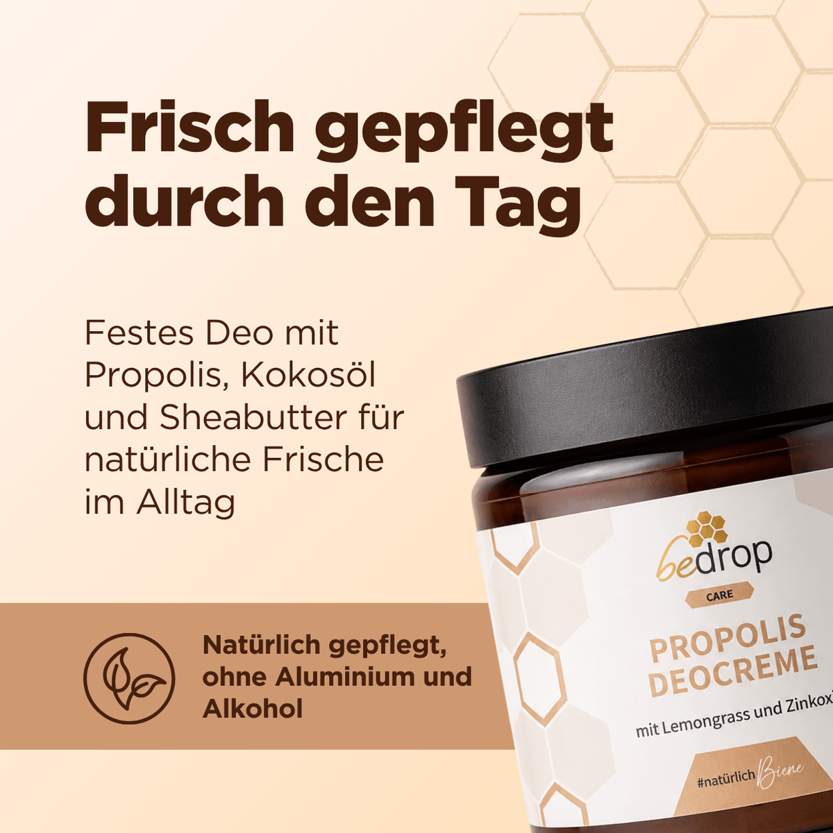 Propolis Deocreme mit Lemongrass