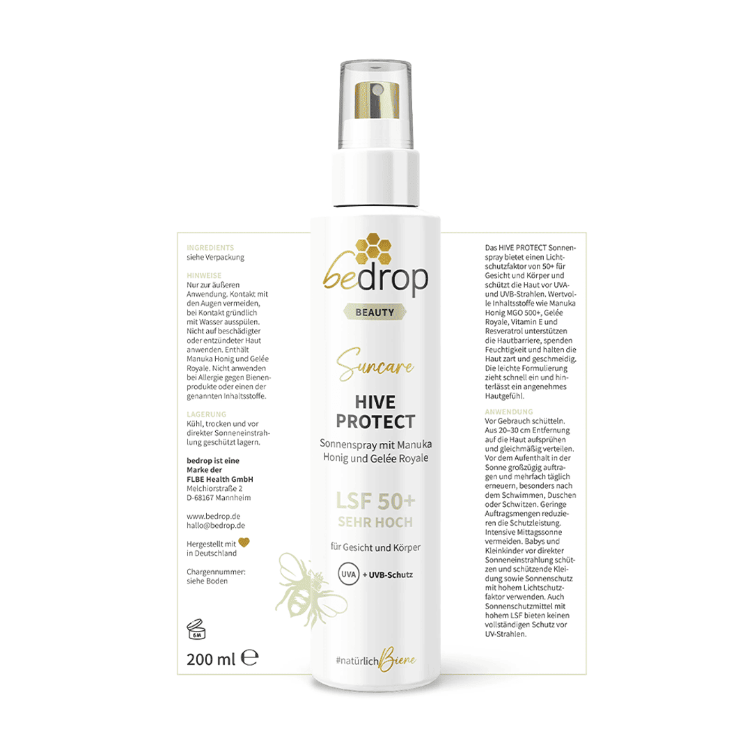 HIVE PROTECT Sonnenspray für Gesicht und Körper LSF 50+