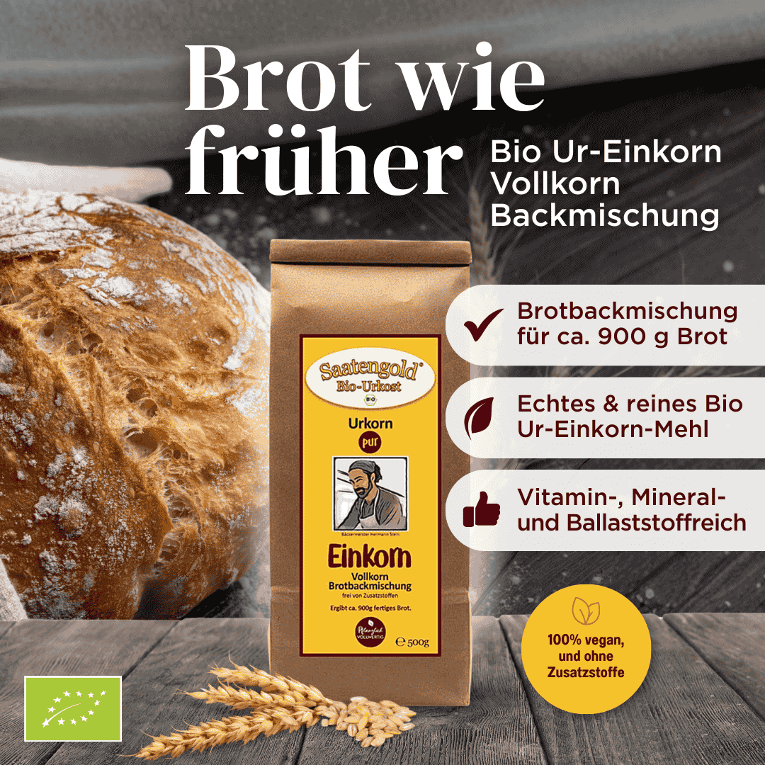 Bio Brotbackmischung Ur-Einkorn Vollkorn