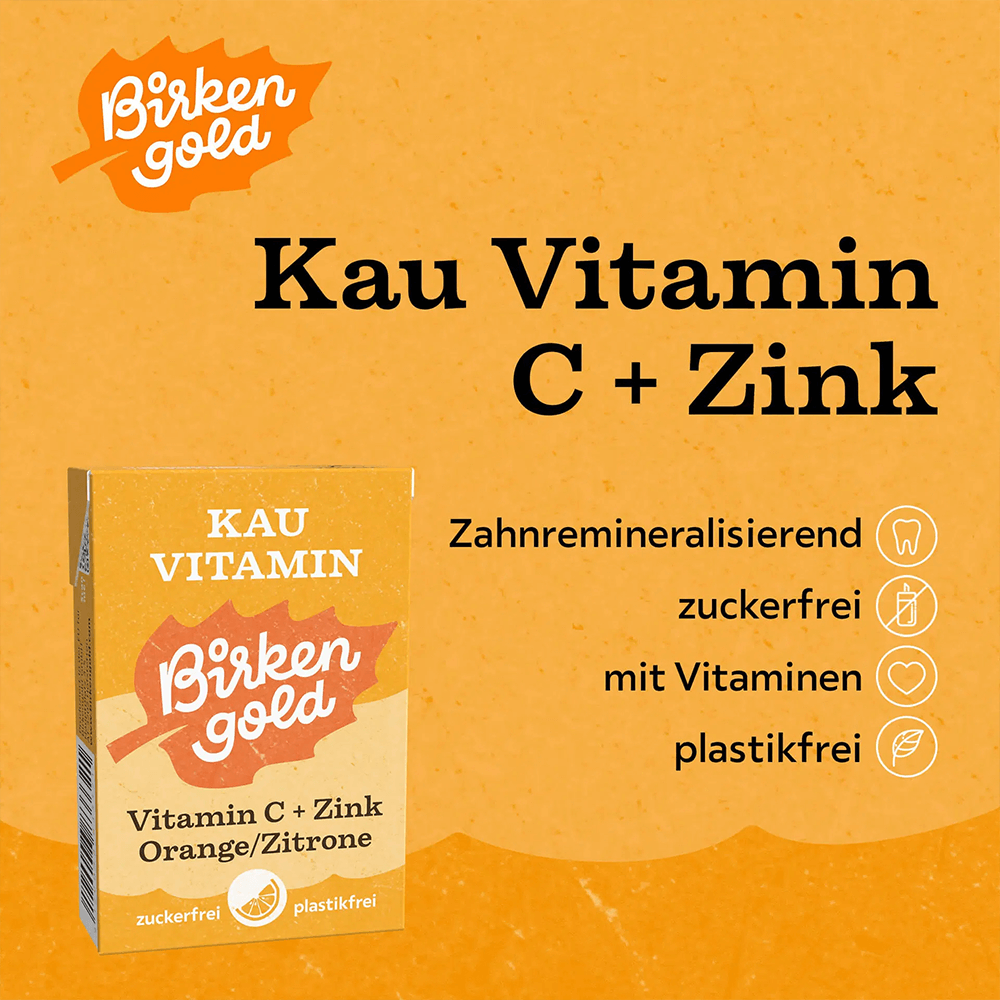 Kau-Vitamin C + Zink