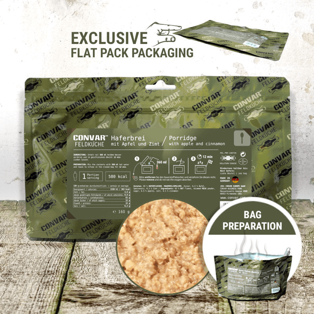 Feldküche Haferbrei/Porridge (160g)