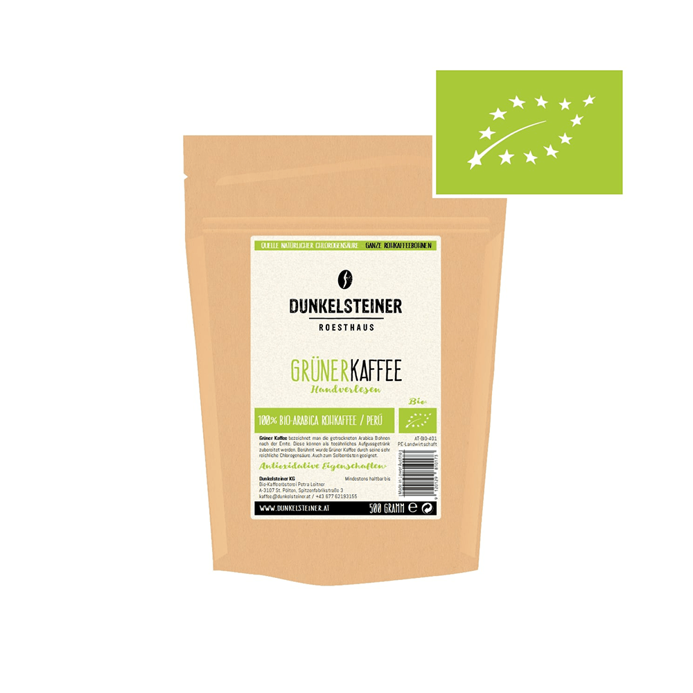 Bio Grüner Arabica Rohkaffee