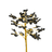 Edelsteinbaum schwarzer Achat