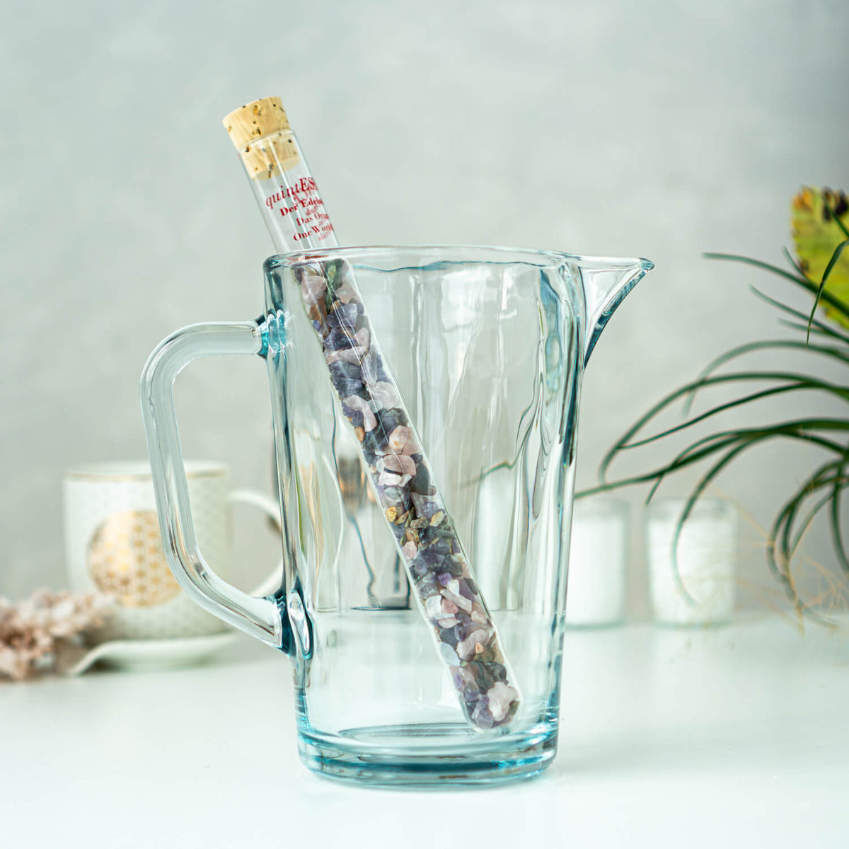 Edelsteinwasser-Stab „5 Elemente Mischung“