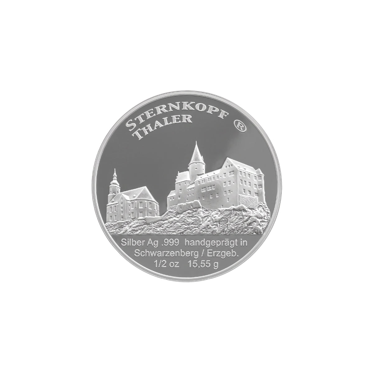 Feinsilbermedaille mit dem Lebensbaum
