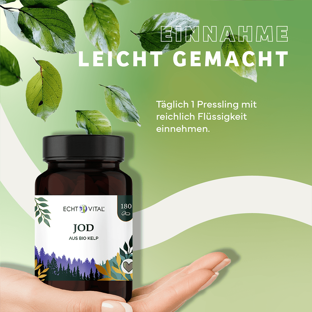 Jod Presslinge aus Bio Kelp