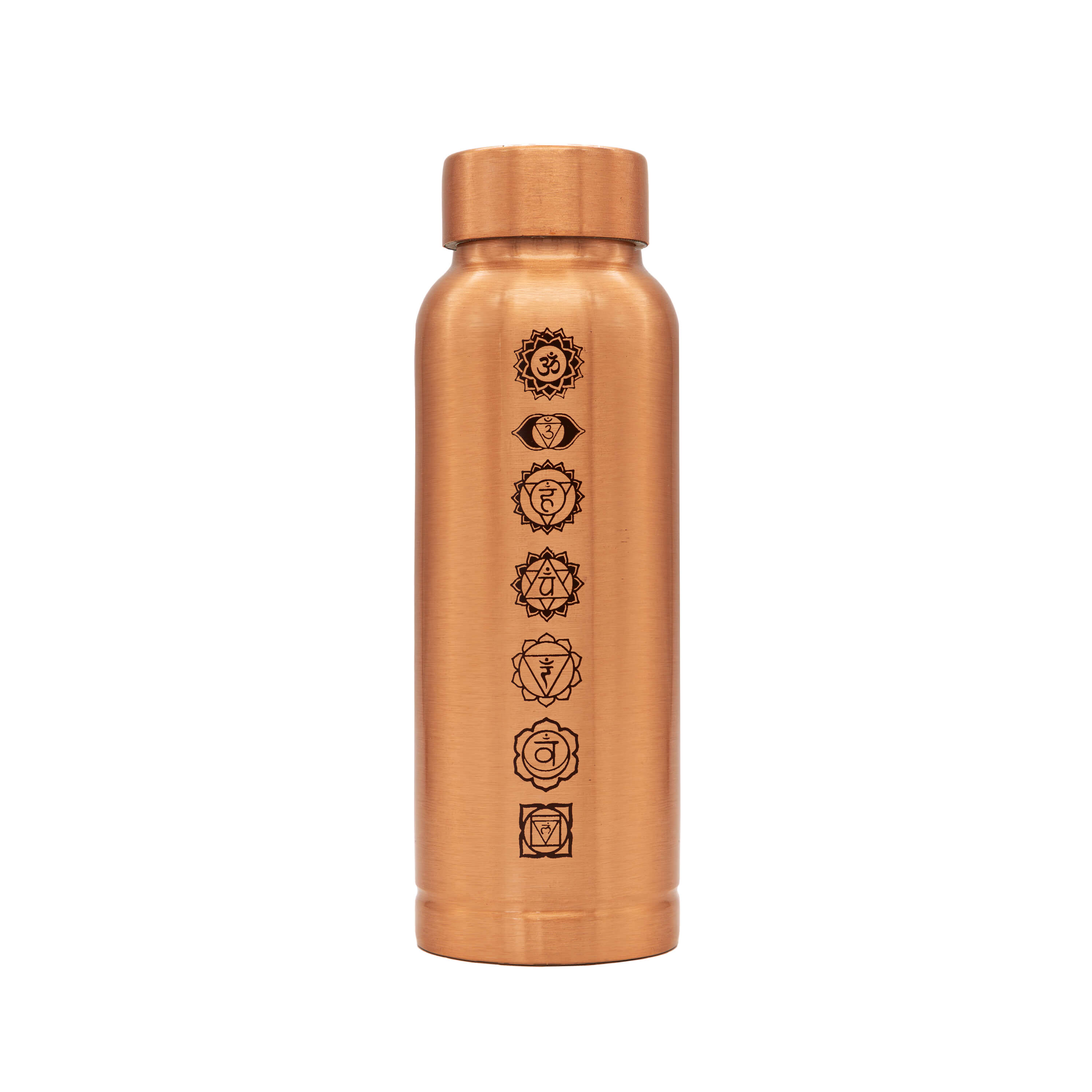 Kupferflasche „7 Chakren“