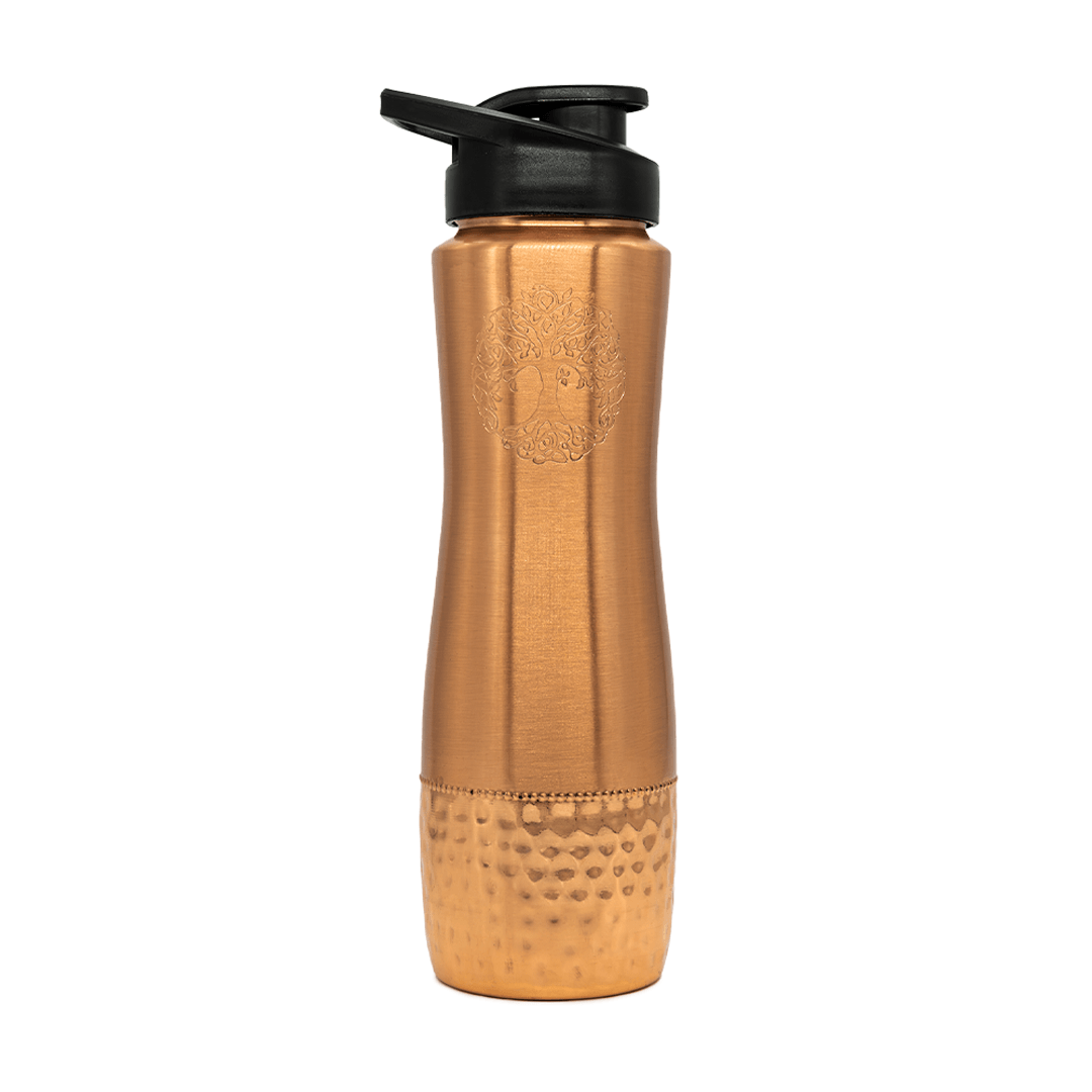 Kupferflasche mit „Yggdrasil“ (Weltenbaum)