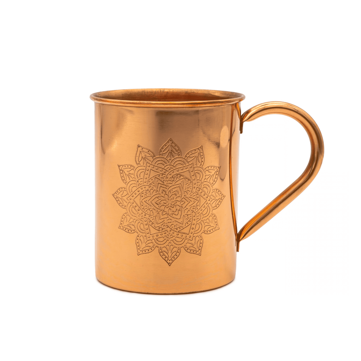 Kupfertasse Mandala