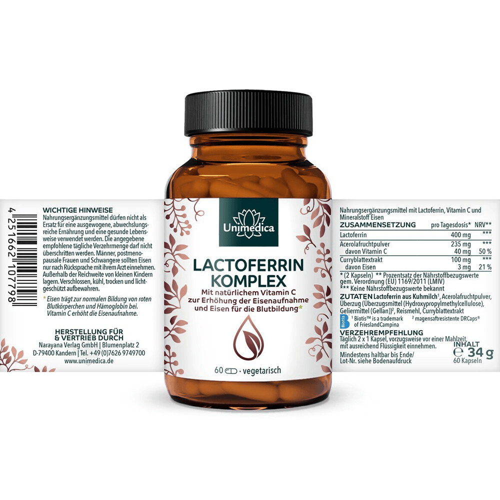 Lactoferrin Komplex Kapseln