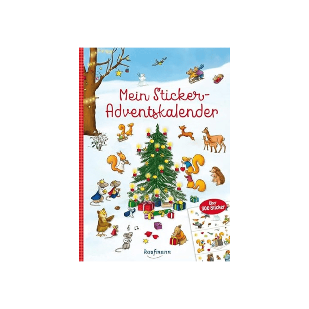 Mein Sticker-Adventskalender