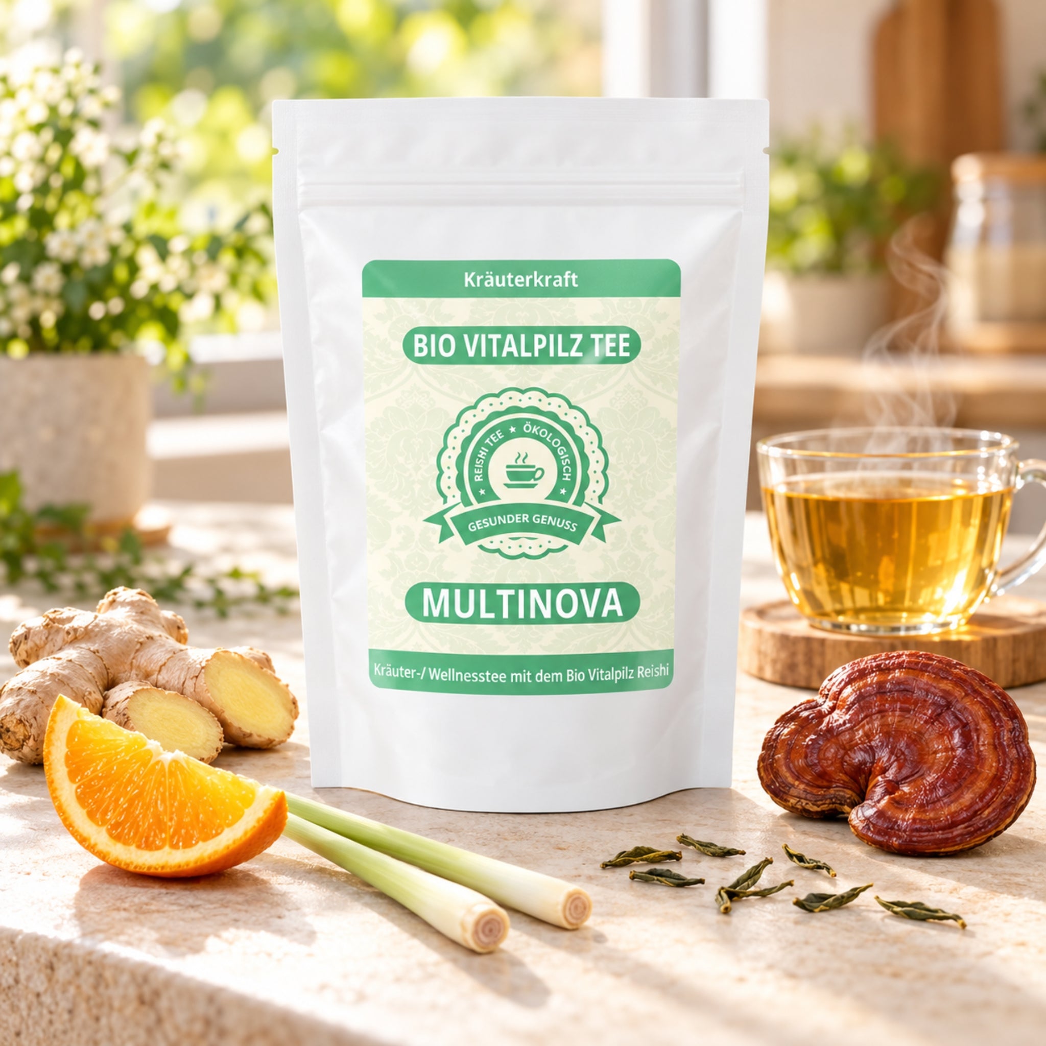 Bio Reishi Kräuter Tee „Kräuterkraft“