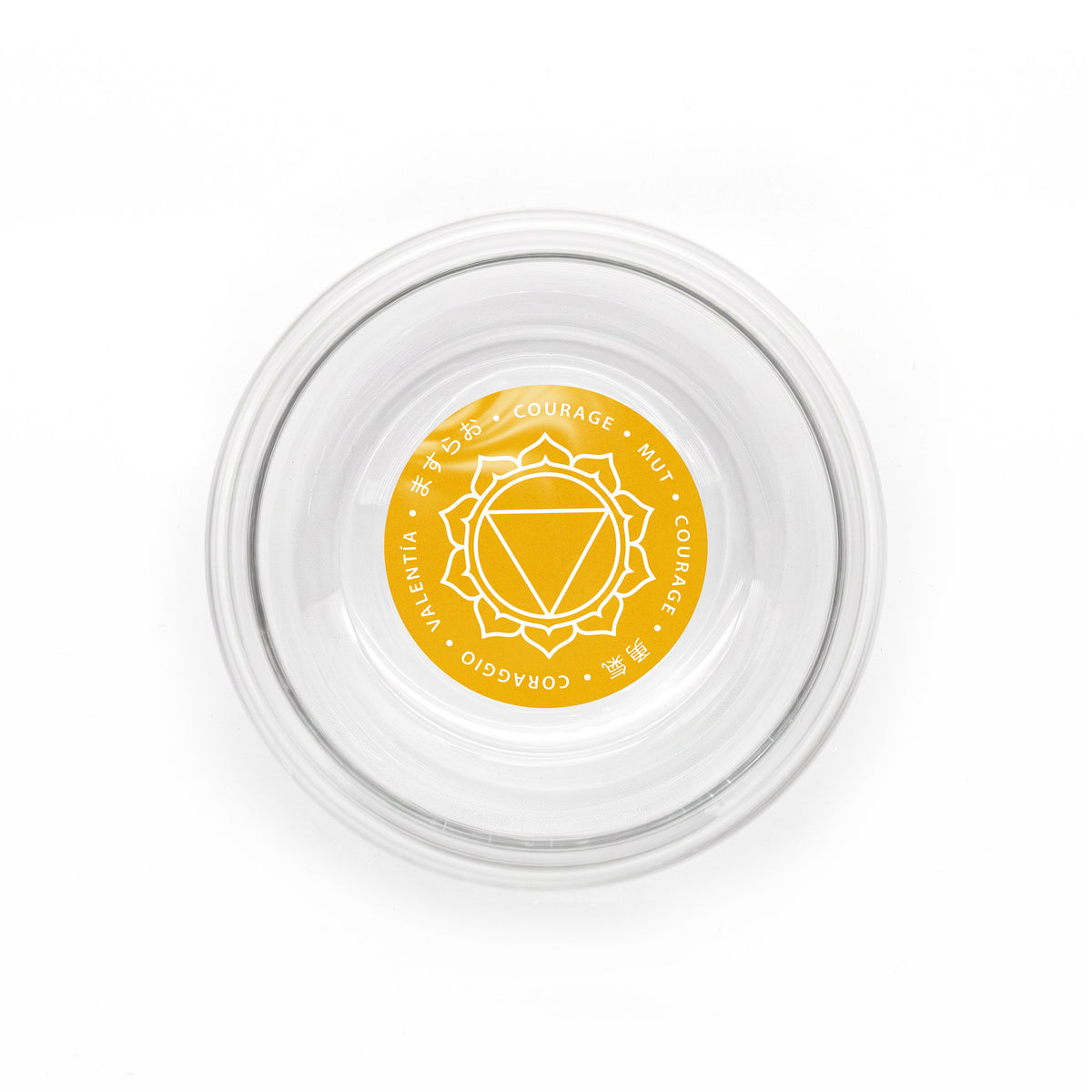 Chakra-Trinkglas Mythos, Einzelansicht