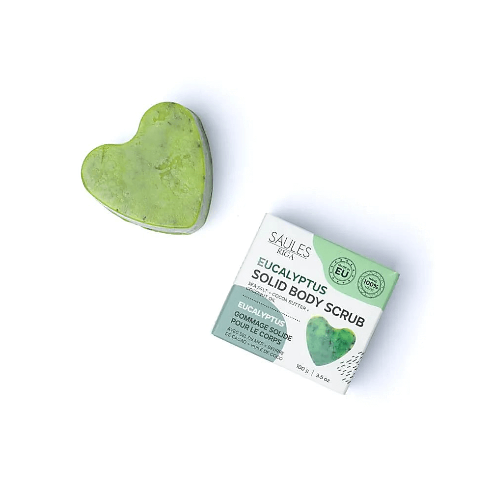 Natürliche Peelingseife Eukalyptus