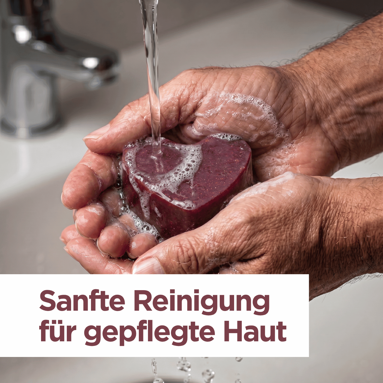 Natürliche Peelingseife Kirsche