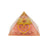 Orgonit Pyramide Rosenquarz mit Herz