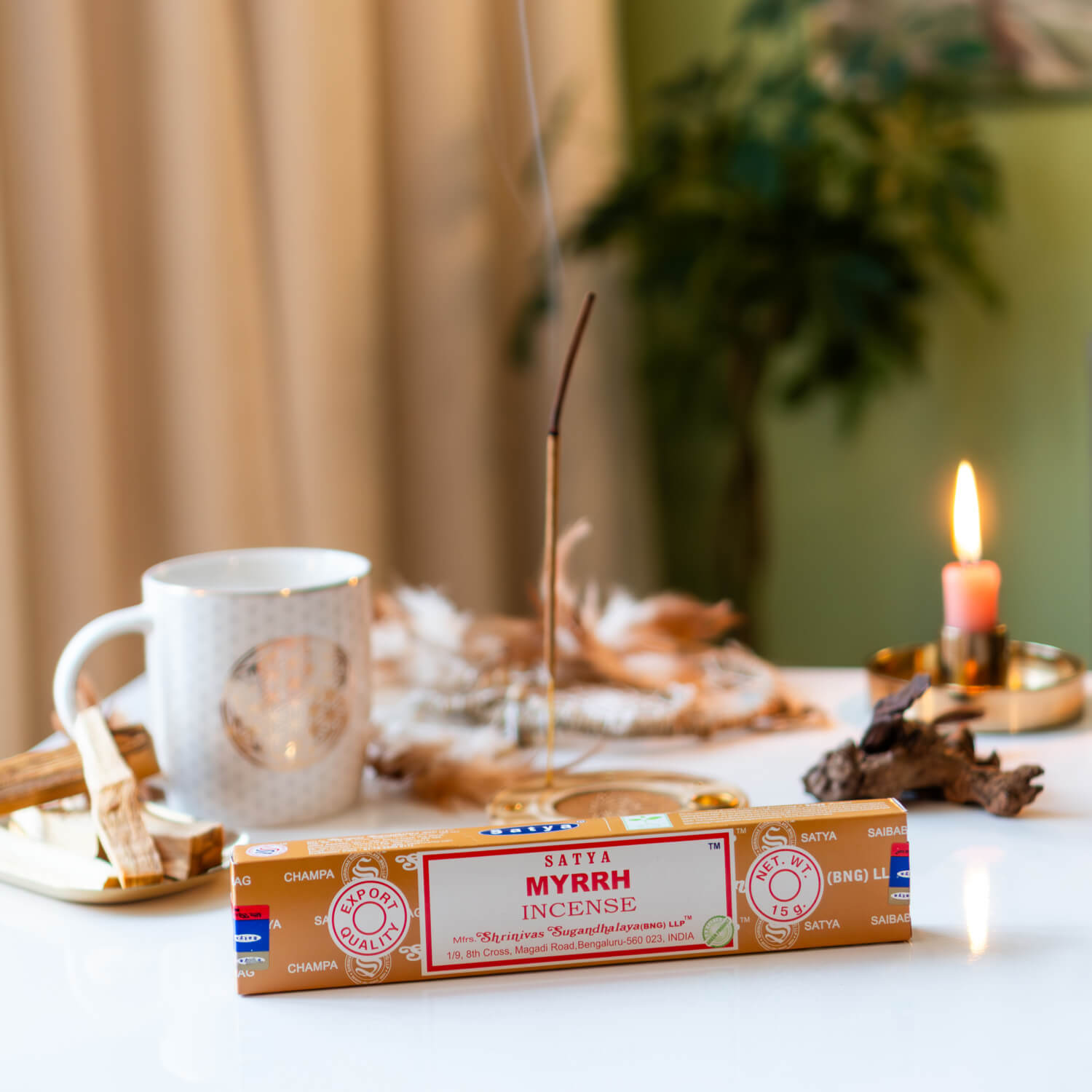 Räucherstäbchen Satya Myrrh