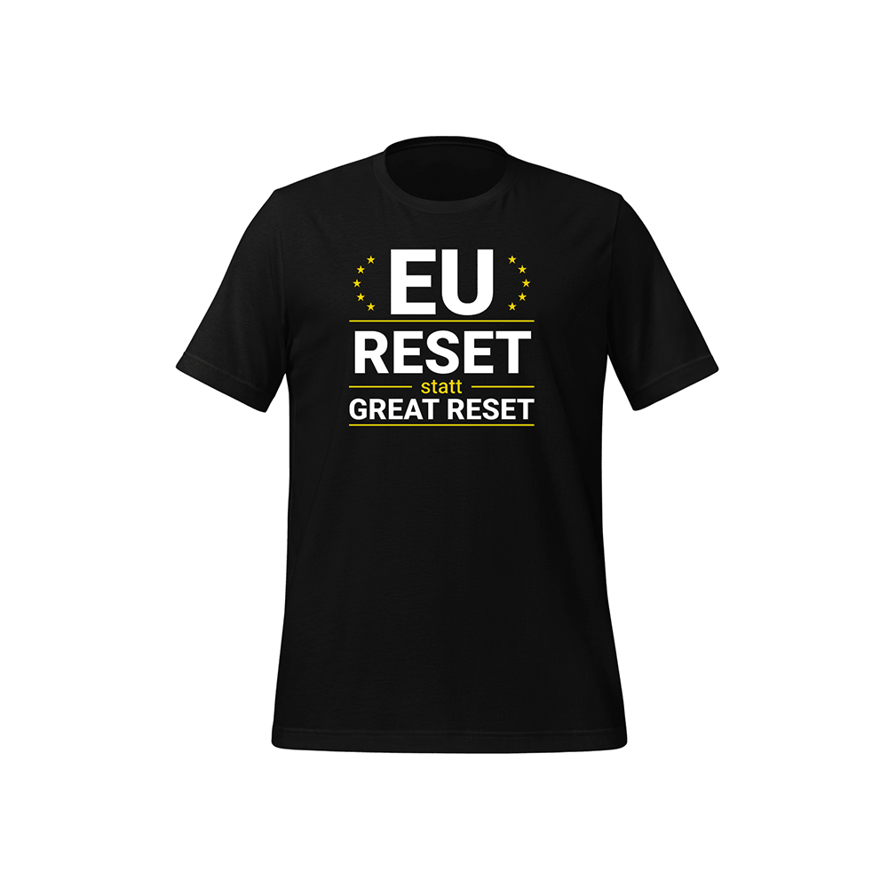 T-Shirt  „EU Reset statt Great Reset“