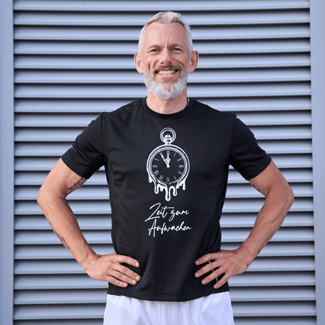 T-Shirt „Zeit zum Aufwachen“