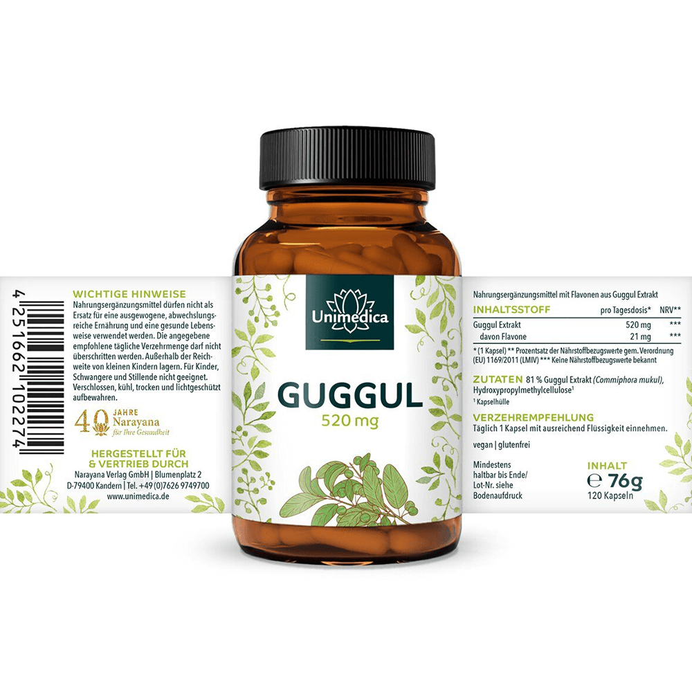 Guggul Extrakt Kapseln