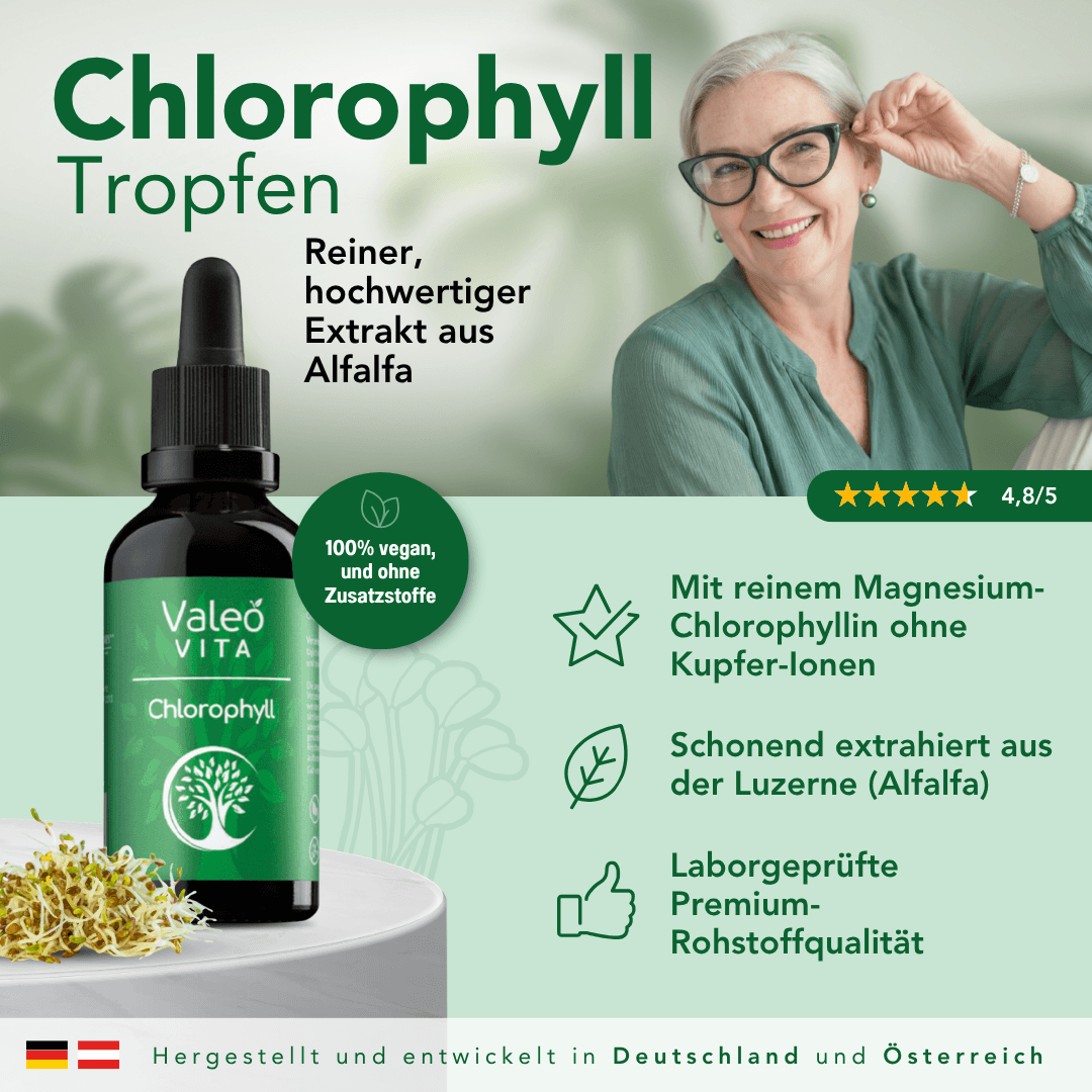 Chlorophyll Tropfen