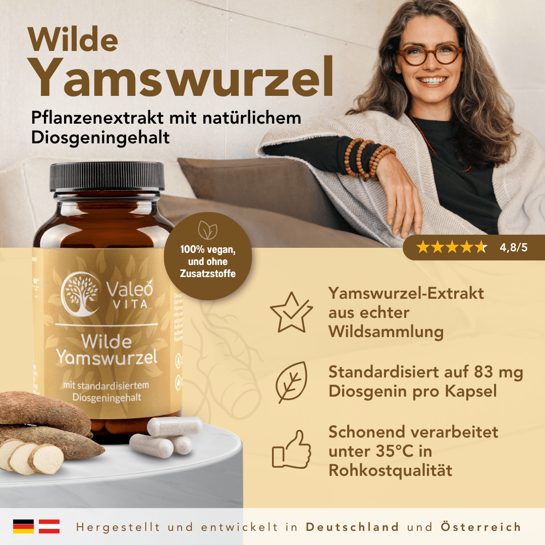 Wilde Yamswurzel Kapseln