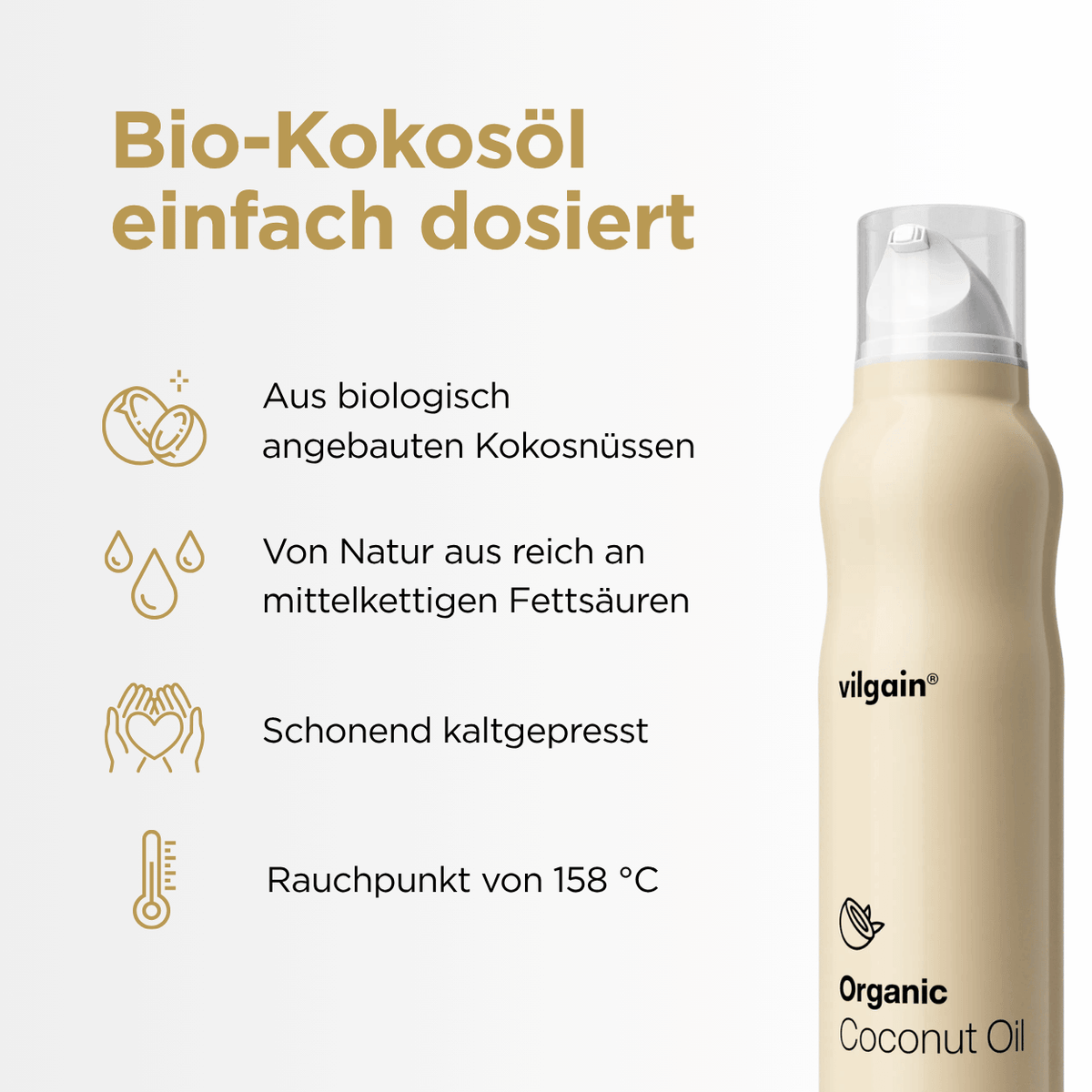Bio Kokosöl Spray