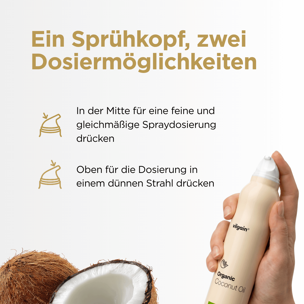 Bio Kokosöl Spray