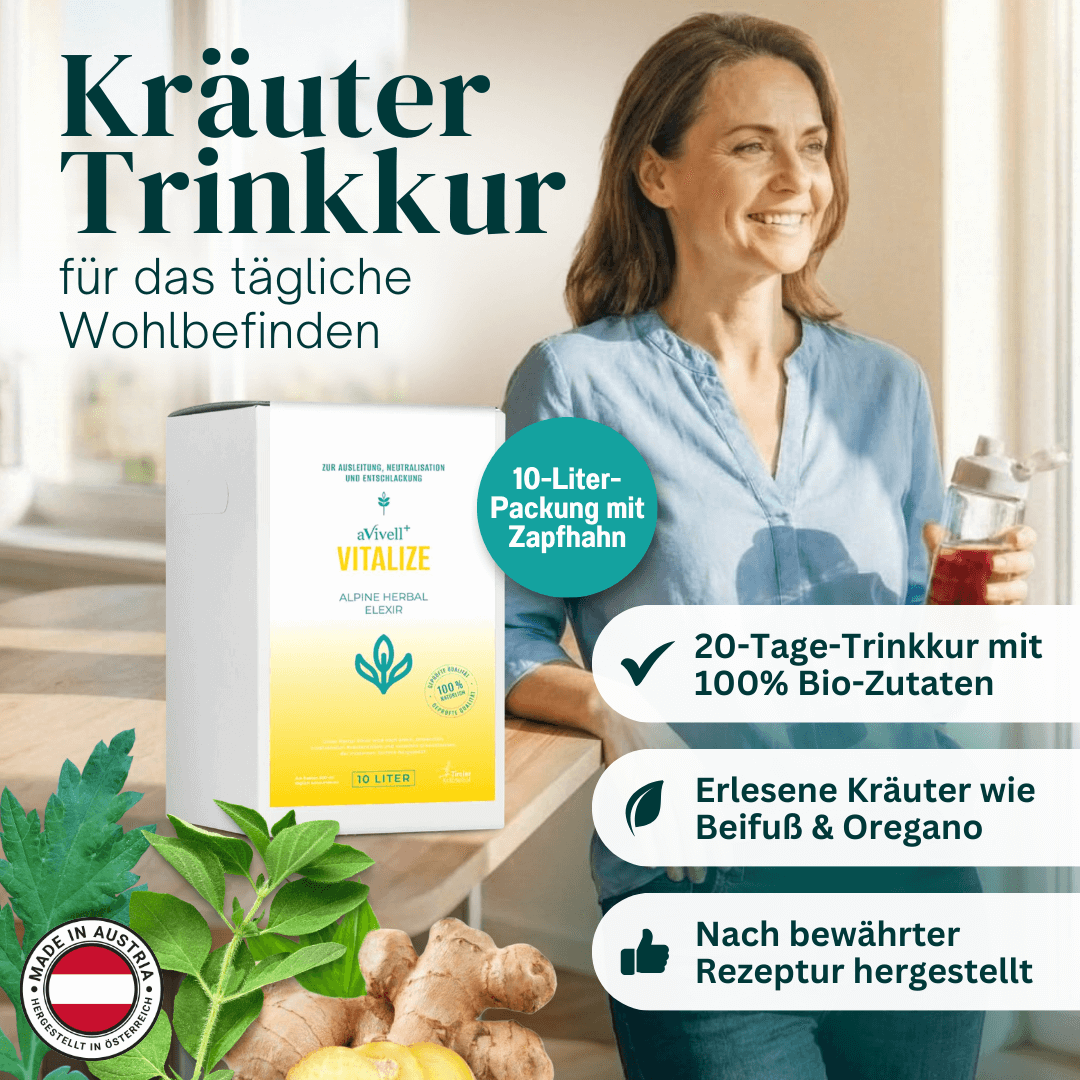 Vitalize Kräuter-Elixier Trinkkur