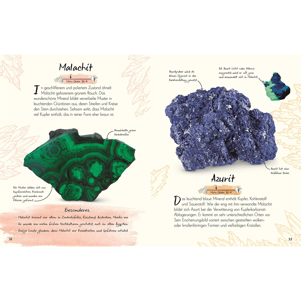 Wundervolle Welt – Kleine Schätze. Steine und Mineralien