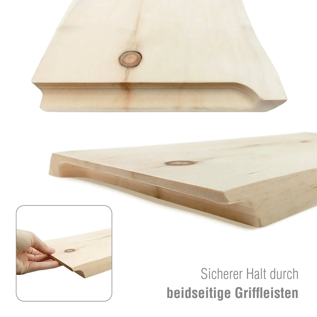 Zirben Jausenbrett mit Waldkante
